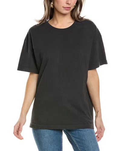 Perfectwhitetee Easy Fit T-shirt In Black