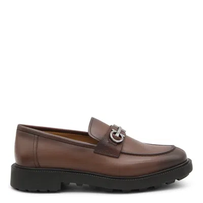 Ferragamo Flat Shoes Brown