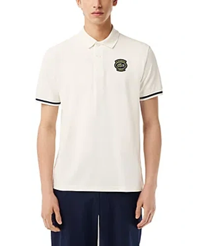 Lacoste Classic Fit Performance Golf Polo In 70v Flour