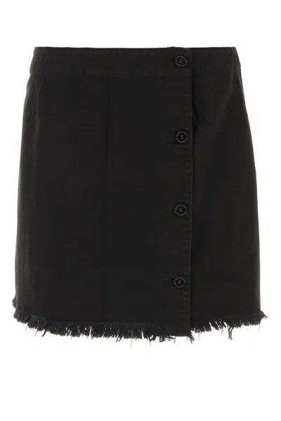 Raf Simons Woman Black Skirts