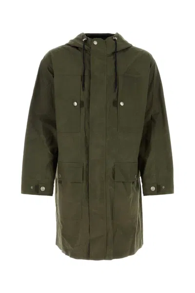 Apc A.p.c. Jackets In Green