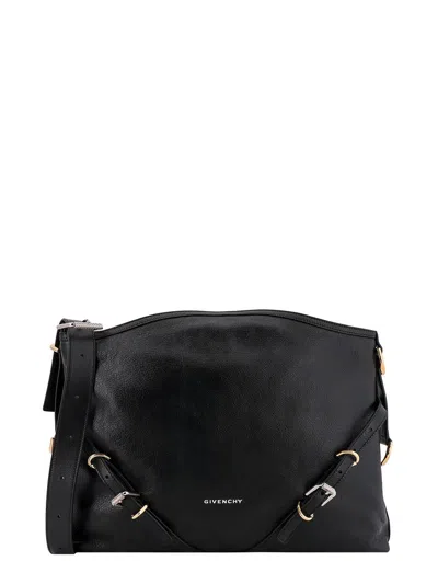 Givenchy Voyou Boyfriend Medium Crinkled-leather Shoulder Bag In Multicolor