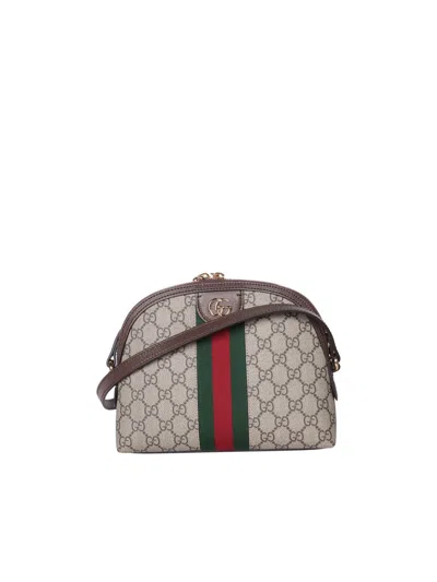Gucci Ophidia Shoulder Bag In Beige