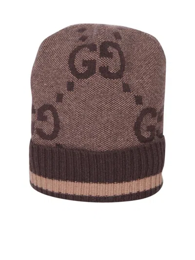 Gucci Hats In Brown
