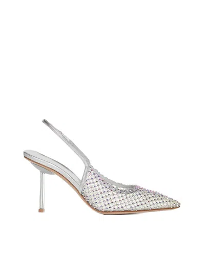 Le Silla With Heel In Silver