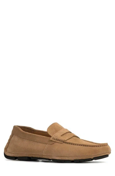 Anthony Veer Men's Cruise Driver Slip-on Leather Loafers In Camel