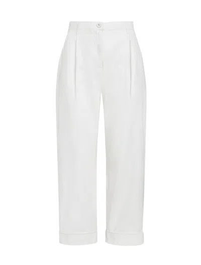 Etro Trousers White