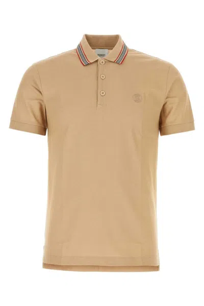 Burberry Polo In Camel