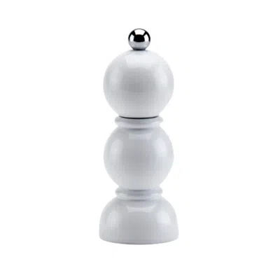 Addison Ross Ltd Uk White Mini Bob Salt Or Pepper Mill