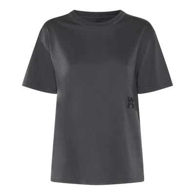 Alexander Wang T-shirts And Polos In Soft Obsidian