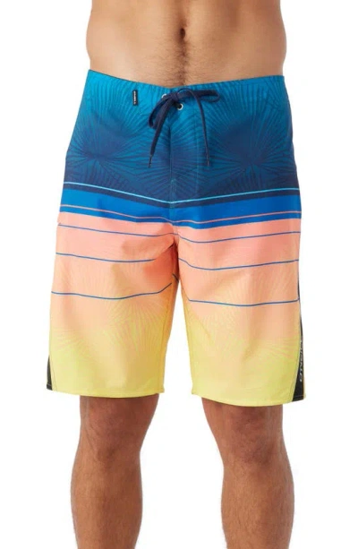 O'neill Superfreak 20 Water Resistant Swim Trunks In Coral