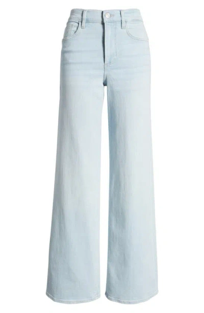 Frame Le Slim Palazzo Wide-leg Jeans In Light Blue