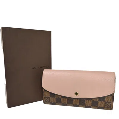 Pre-owned Louis Vuitton Normandy Brown Canvas Wallet  ()