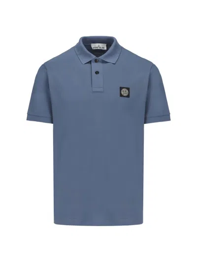 Stone Island T-shirts And Polos In Blue