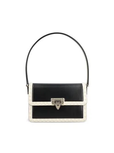 Valentino Garavani Handbags In Black/ivory