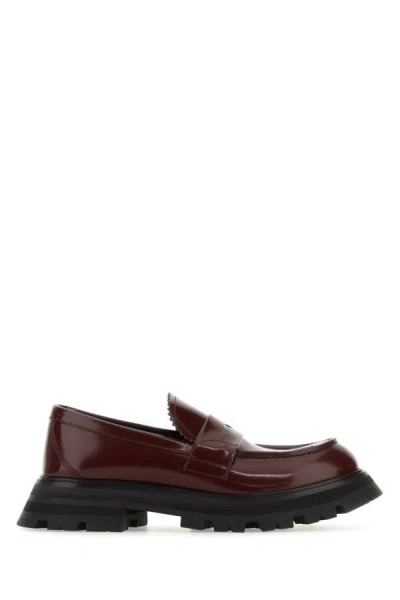 Alexander Mcqueen Loafers  Woman In Red