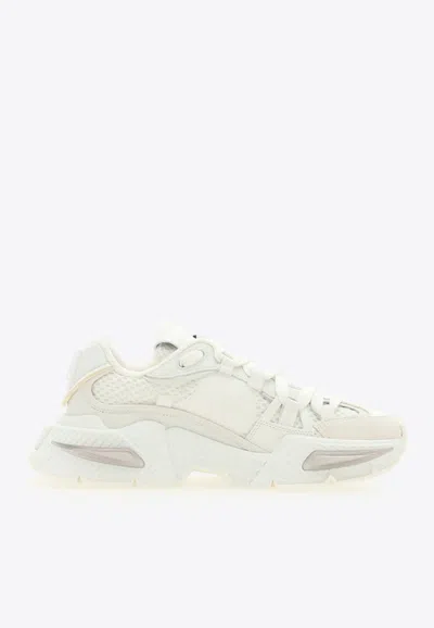 Dolce & Gabbana Airmaster Low-top Sneakers In White