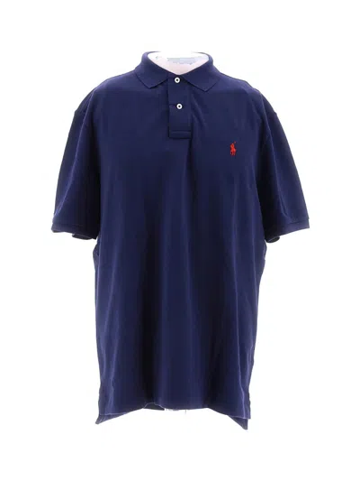 Polo Ralph Lauren Polo Shirts In Newport Navy