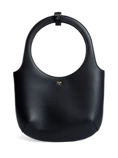 Courrèges Top Handle Bags In Black