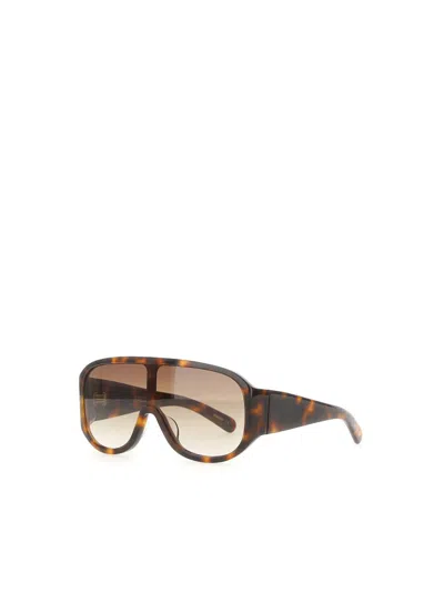 Flatlist Sunglasses In Tortoise / Brown Gradient Lens