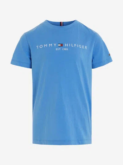 Tommy Hilfiger Teen Blue Cotton T-shirt