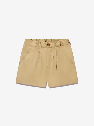 Bonpoint Kids' Charles Cotton Shorts In Neutrals