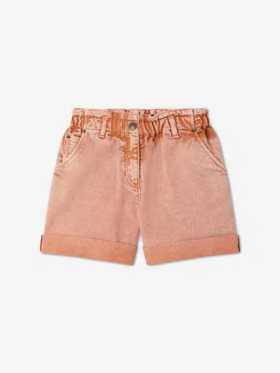 Bonpoint Kids' Cathy Elasticated-waist Shorts In Red