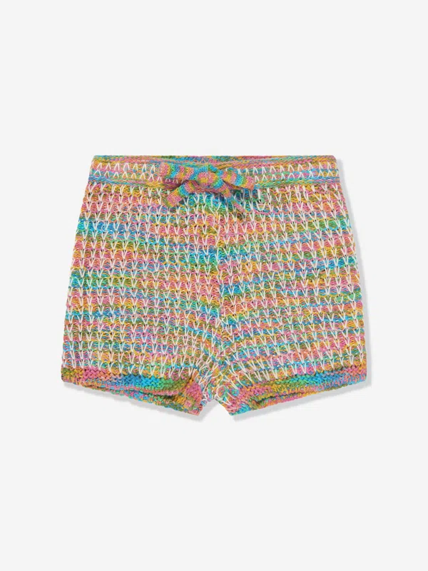 ZIMMERMANN Halcyon striped knit shorts - Multicolour