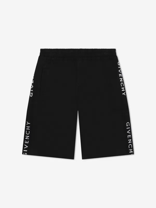 Givenchy Kids bandana-print Bermuda shorts - Black