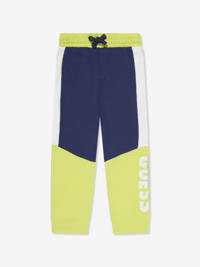 Guess Babies' Boys Logo Joggers In Blue