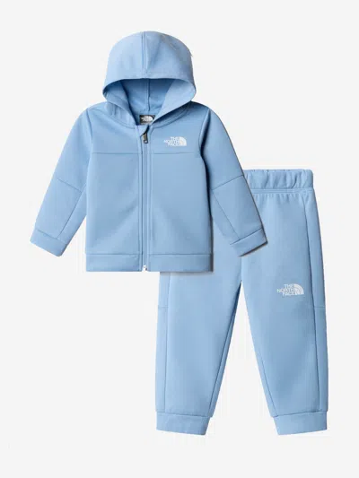 The North Face Baby Easy Full-zip Tracksuit In Blue