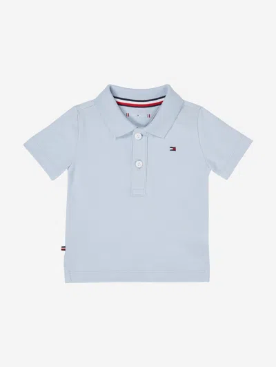 Tommy Hilfiger Baby Boys Flag Polo Shirt In Blue