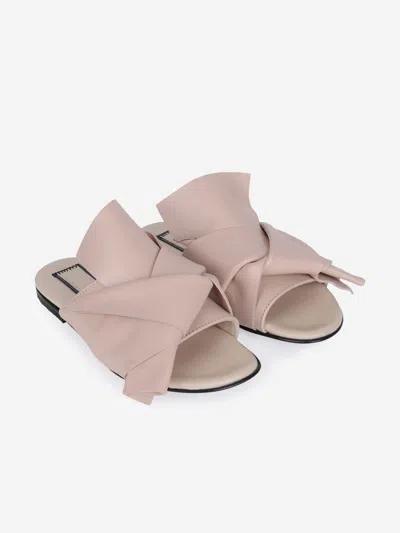 N°21 Kids' Girls Shoes- Leather Sandals Eu 32 Uk 13 Pink