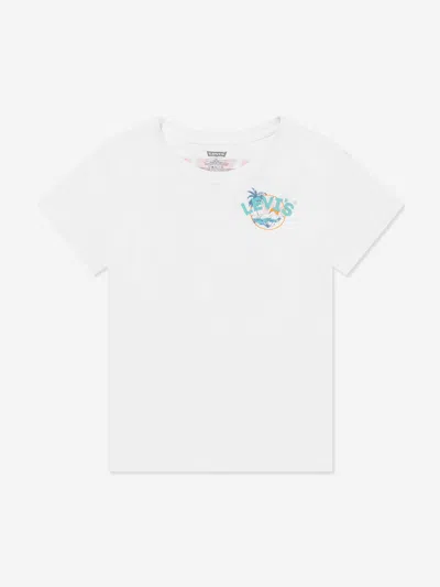 Levi's Wear Kids' Boys Scenic Summer T-shirt In White