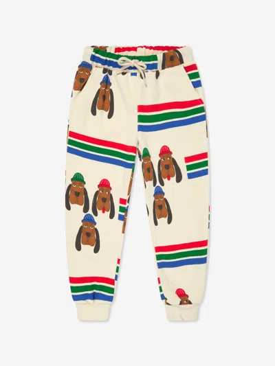 Mini Rodini Kids Bloodhound Joggers In Multicoloured