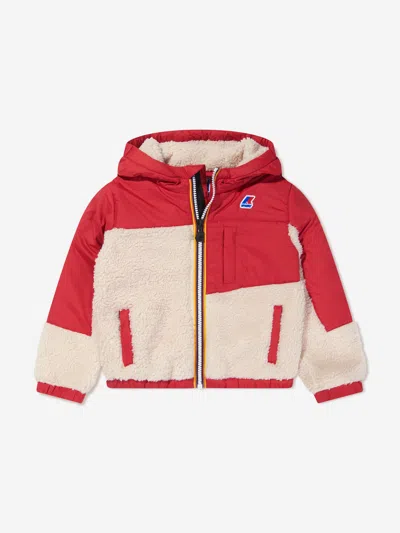 K-way Kids Neige Orsetto Jacket 16 Yrs Red