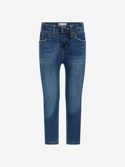 Levi's Wear Kids' Boys Cotton Denim Skinny Taper Jeans 16 Yrs Blue