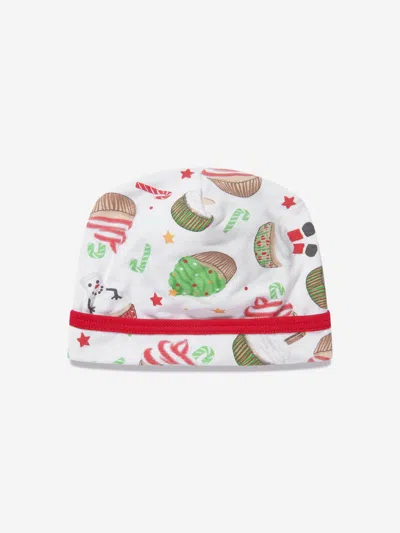 Magnolia Baby Baby Festive Cupcakes Hat In Red