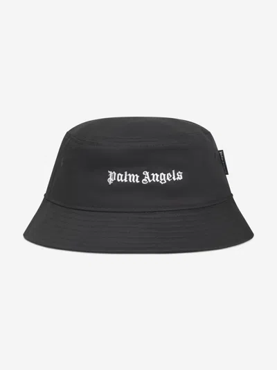 Palm Angels Kids' Girls Logo Bucket Hat In Multicoloured