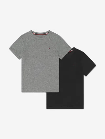 Tommy Hilfiger Kids' Boys T-shirt Set (2 Pack) In Gray