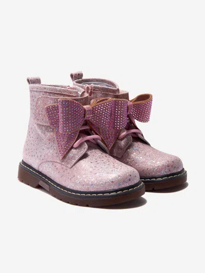 Monnalisa Babies' Girls Boots Eu 20 Uk 4 Pink