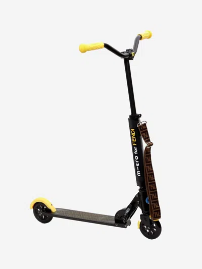 Fendi Babies' Unisex Scooter In Yellow