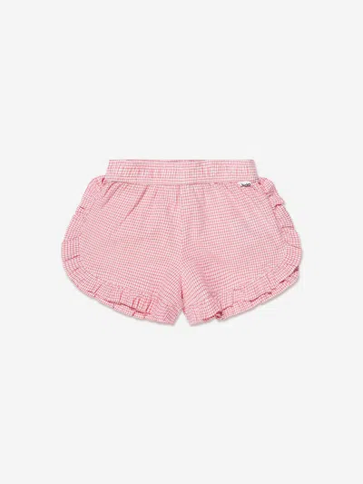 Molo Kids' Girls Acacia Shorts In Red