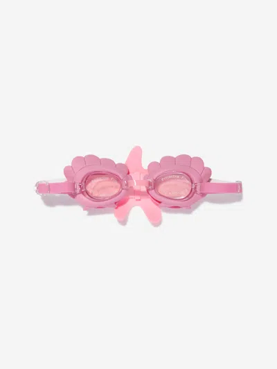 Sunnylife Babies' Girls Ocean Treasure Mini Swim Goggles In Pink
