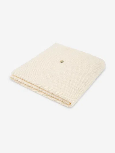 Paz Rodriguez Baby Knitted Blanket In Neutral