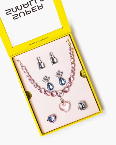 Super Smalls Babies' Girls Big Presentation Mega Jewellery Set In Pink