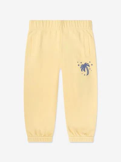 Palm Angels Baby Boys Stars Joggers In Yellow