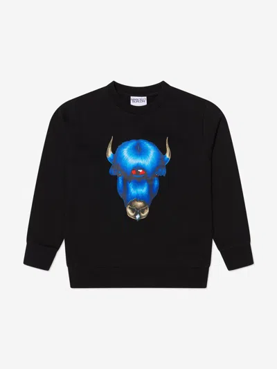 Marcelo Burlon County Of Milan Kids' Boys Monster Sweatshirt 12 Yrs Black