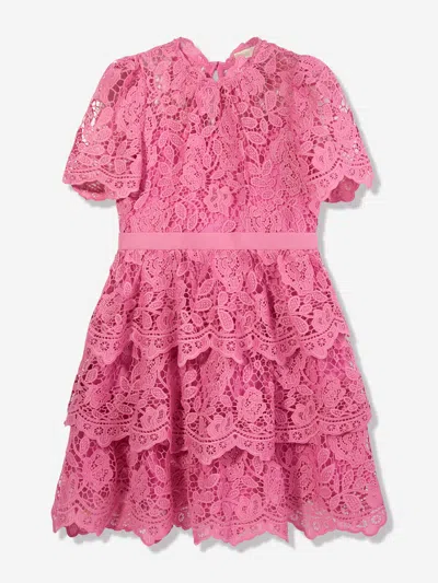 Marlo Kids' Girls Elsie Occasion Dress In Pink