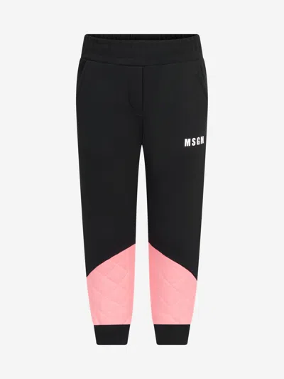 Msgm Babies' Girls Joggers 4 Yrs Black